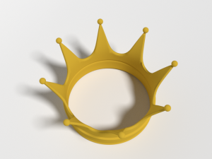 cartoon crown 3D Модель