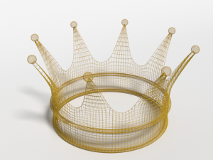 cartoon crown 3D Модель