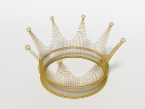 cartoon crown 3D Модель