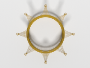 cartoon crown 3D Модель