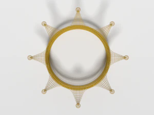 cartoon crown 3D Model