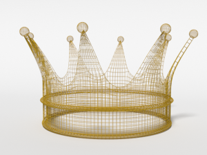 cartoon crown 3D Модель