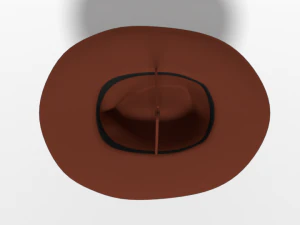 cartoon cowboy hat 3D Model
