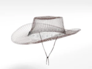 cartoon cowboy hat 3D Model