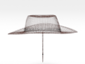 cartoon cowboy hat Model 3D