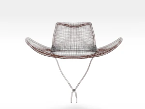 cartoon cowboy hat 3D Model