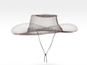 cartoon cowboy hat Model 3D