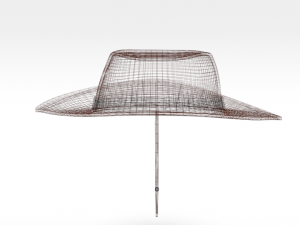 cartoon cowboy hat Model 3D