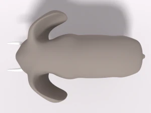 cartoon elephant 3D Model