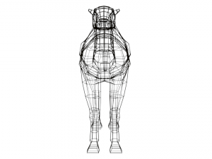 cartoon camel 3D Модель