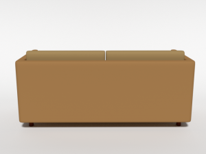 cartoon couch 3D Model