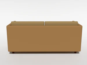 cartoon couch 3D Model