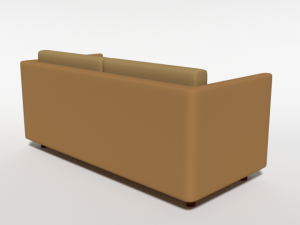 cartoon couch 3D Model