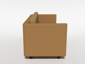 cartoon couch 3D Model
