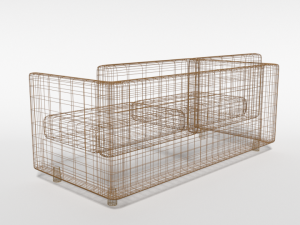cartoon couch 3D Model