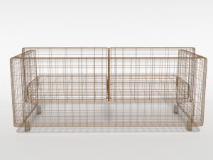 cartoon couch 3D Model