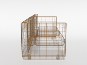 cartoon couch 3D Model