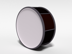 low poly cartoon big drum 3D 模型