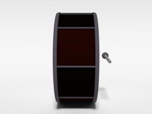 low poly cartoon big drum 3D 模型