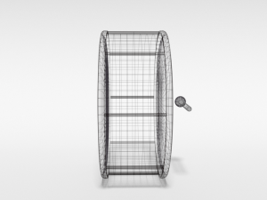 low poly cartoon big drum 3D 模型