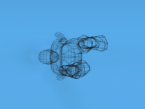 low poly kid in handstand pose 3D Model