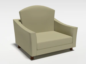 cartoon armchair 3D Model