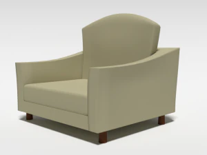 cartoon armchair 3D Model