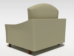 cartoon armchair 3D Model