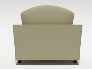 cartoon armchair 3D Model