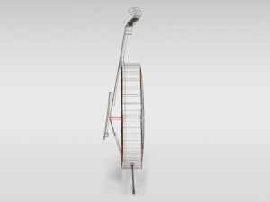 low poly cartoon cello 3D 모델