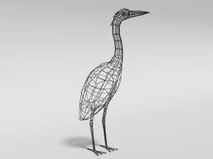 low poly cartoon exotic birds pack Modello 3D