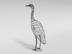 low poly cartoon exotic birds pack Modello 3D