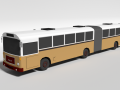 Low Poly Cartoon MAN SG 192 Retro Bus 3D Model