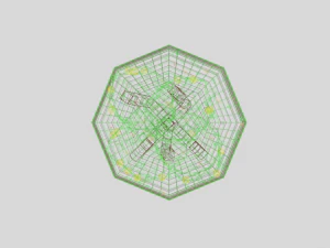 low poly lemon tree 3D Model