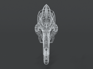 low poly cartoon chameleon Modelo 3D