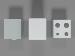 low poly cartoon household electronic devices Modèle 3D
