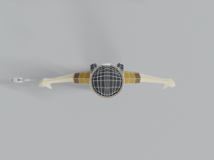 low poly cartoon native indian woman 3D 모델