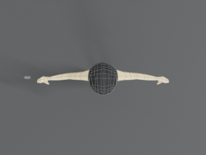 low poly cartoon tarzan 3D 模型