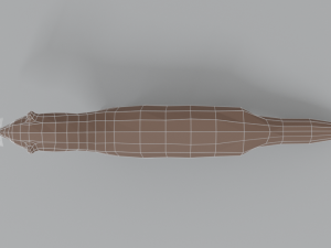 low poly cartoon mink low poly cartoon mink Model 3D