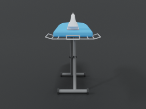 low poly cartoon ironing board 3D Модель