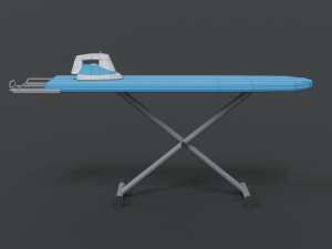 low poly cartoon ironing board 3D Модель