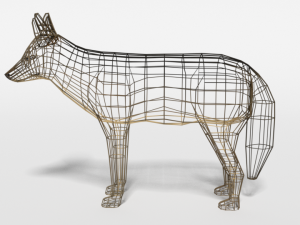 low poly african predators 3D Model