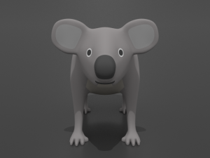 cartoon koala 3D Модель