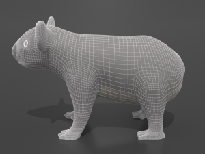 cartoon koala 3D Модель