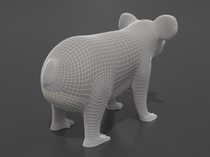 cartoon koala 3D Модель