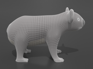cartoon koala 3D Модель