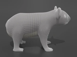 cartoon koala 3D Model