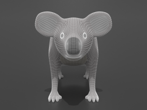 cartoon koala 3D Модель