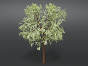 cartoon tree 3d 3D Model