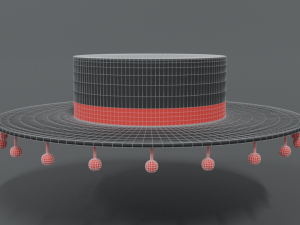cartoon spanish hat Modello 3D
